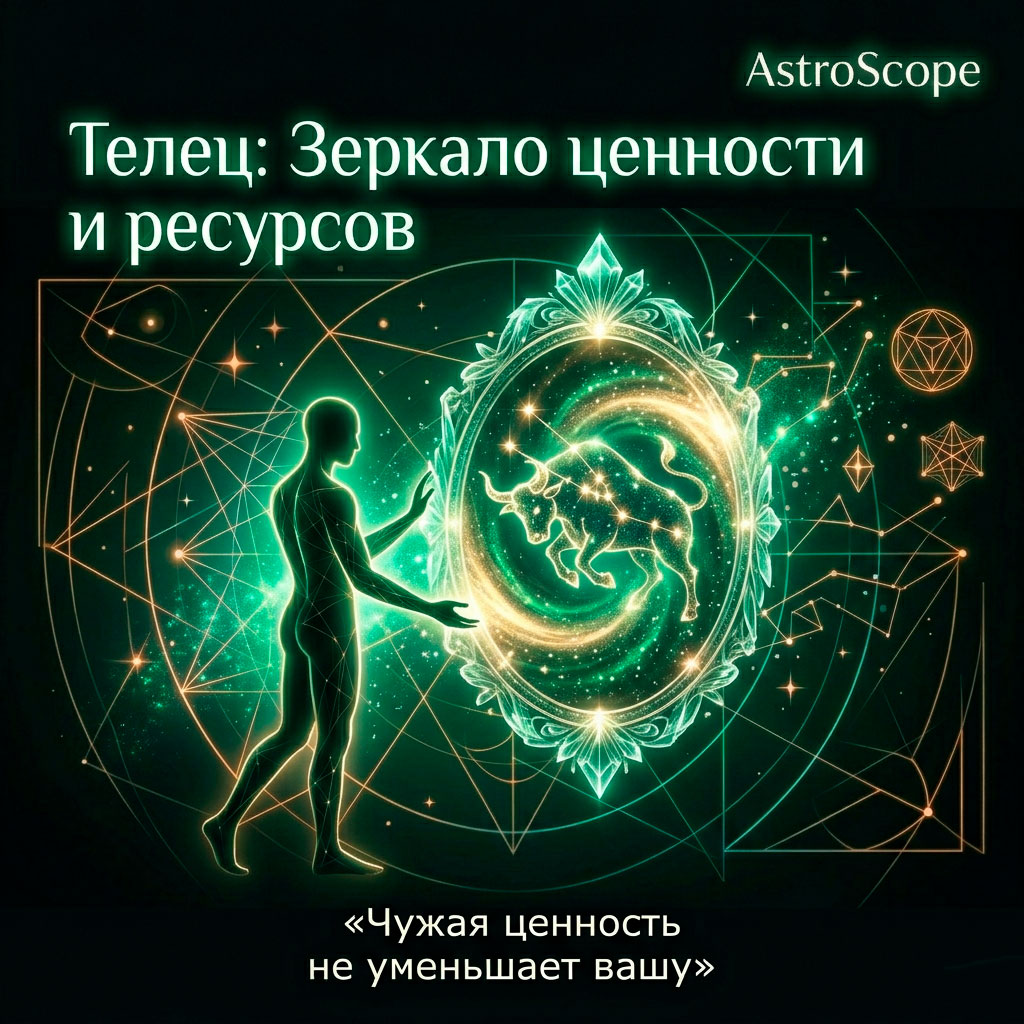 ♉ Телец, энергетика 1 июня: Зеркало ценности и ресурсов