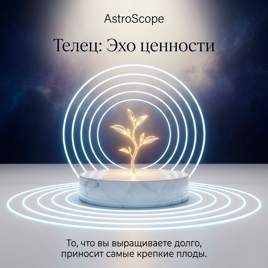 ♉ Телец, энергетика 5 июня: Эхо ценности