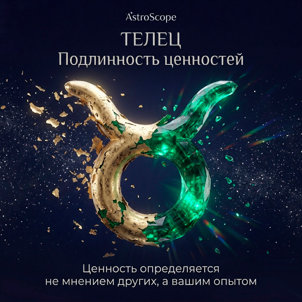 ♉ Телец, энергия 13 июня: Подлинность ценностей