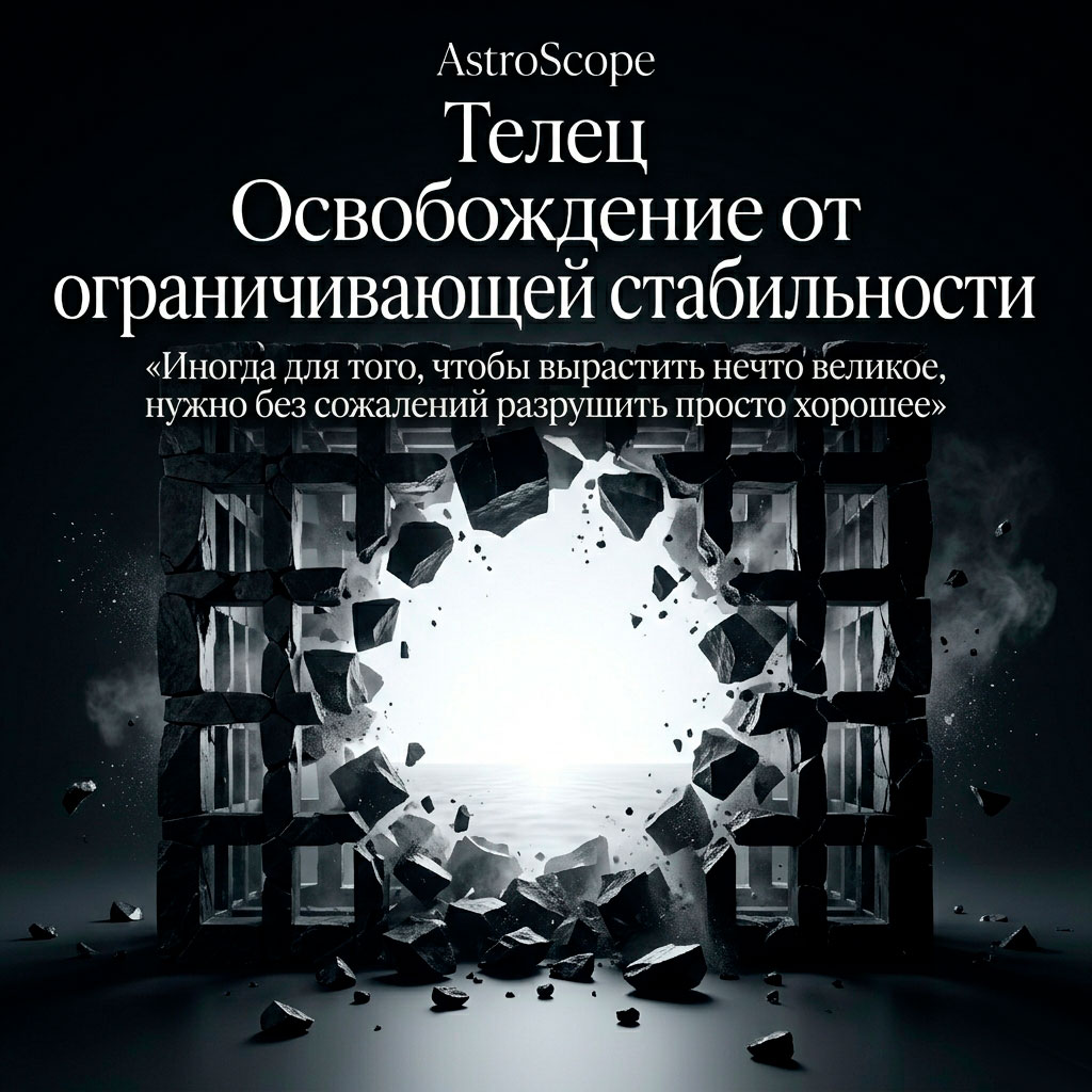 ♉ Телец, энергия 16 июня: Освобождение от ограничивающей стабильности