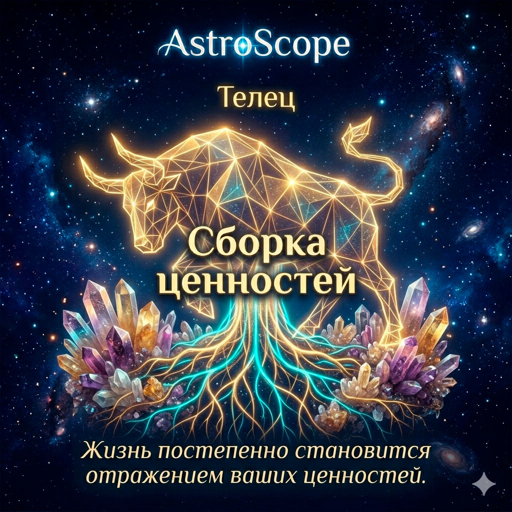 ♉ Телец, энергия 18 июня: Сборка ценностей