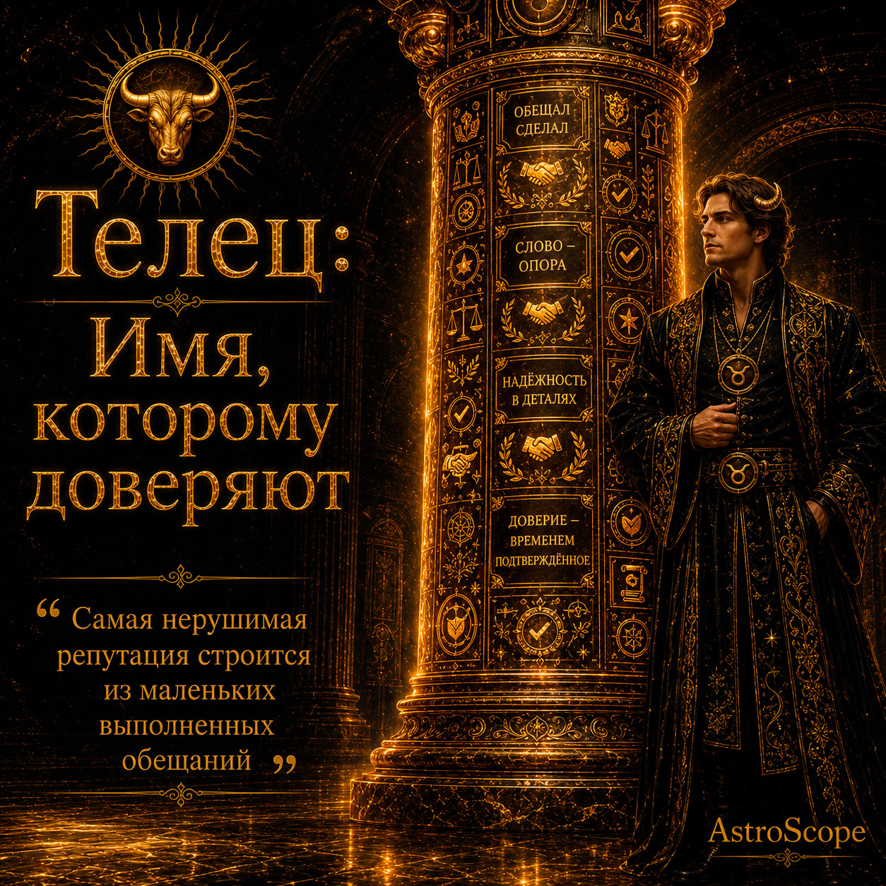 ♉ Телец, энергия 27 июля: Имя, которому доверяют