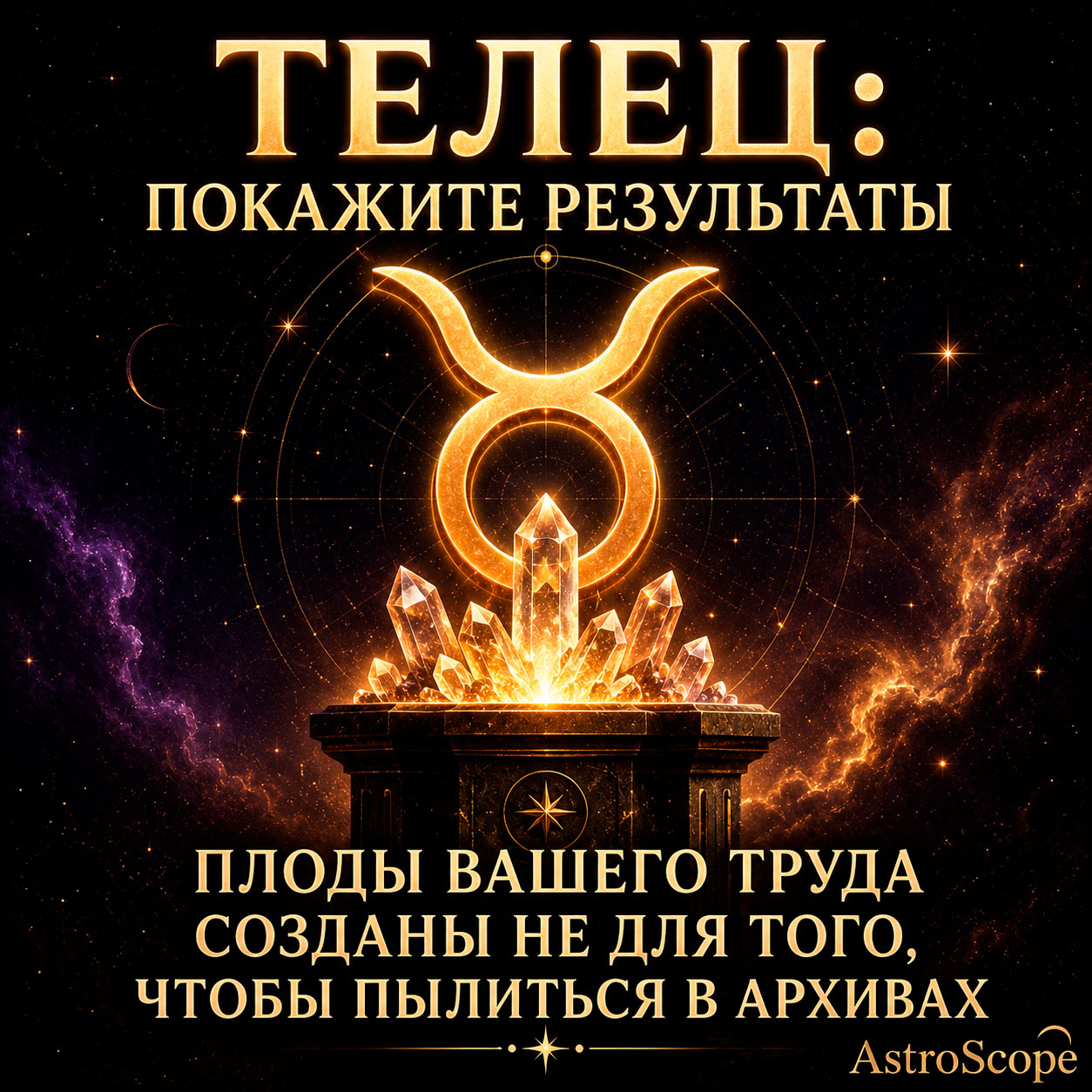 ♉ Телец, энергия 31 августа: Покажите результаты своего труда