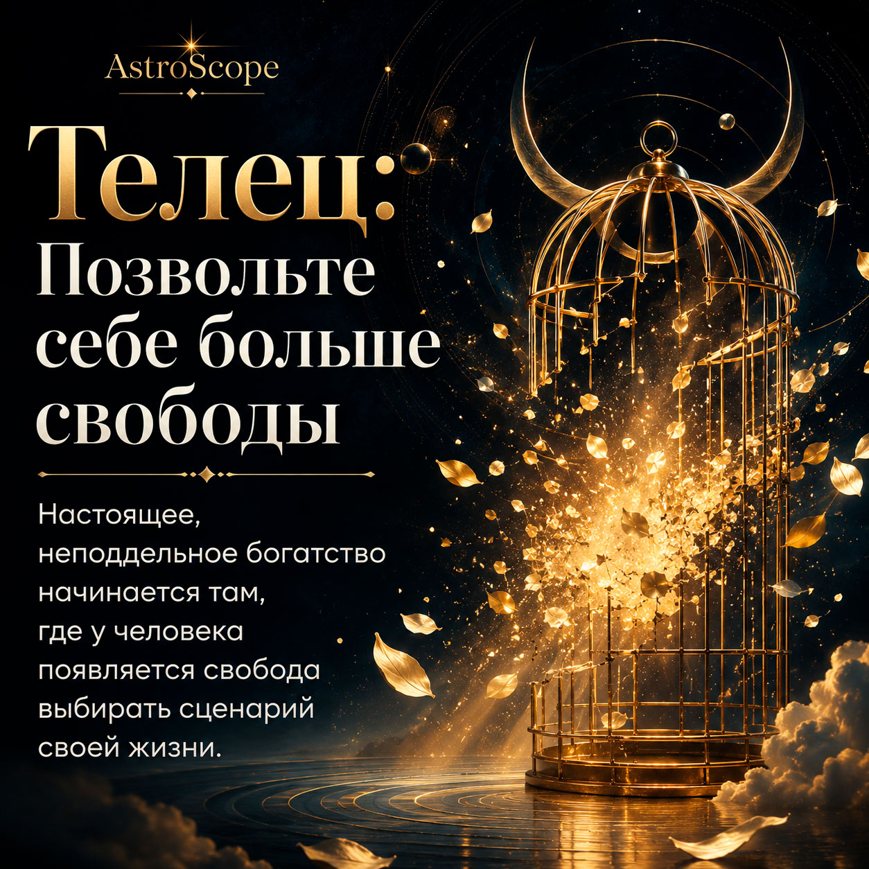 ♉ Телец, энергия 2 августа: Позвольте себе больше свободы