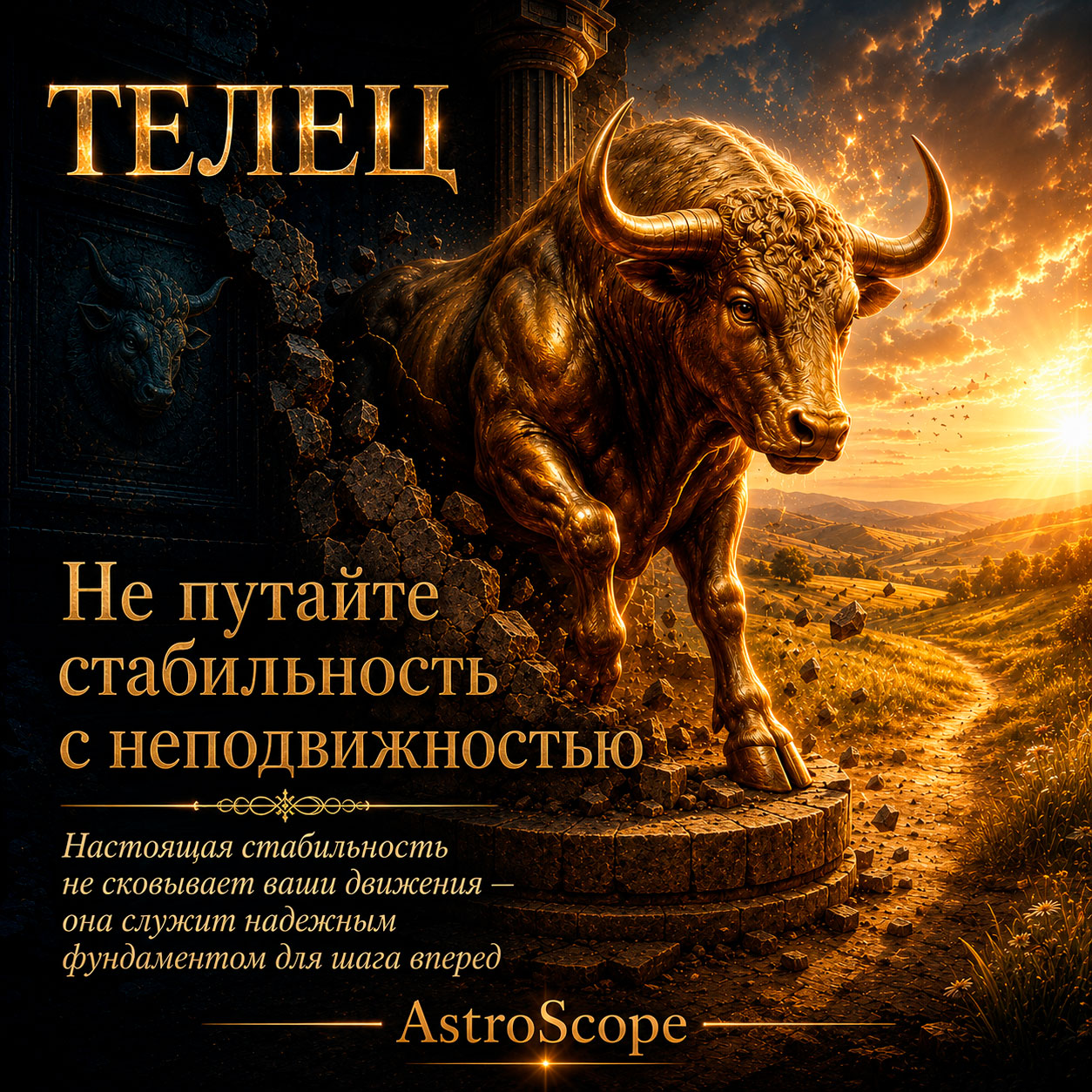 ♉ Телец, энергия 3 августа: Не путайте стабильность с неподвижностью
