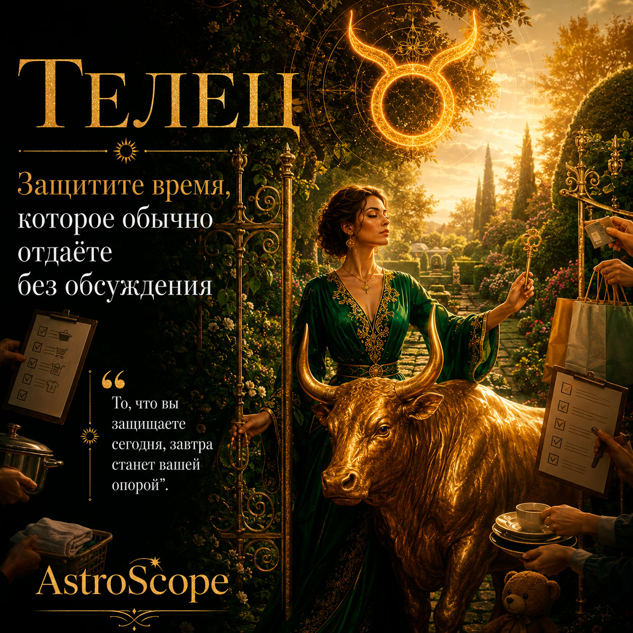 ♉ Телец, энергия 4 августа
