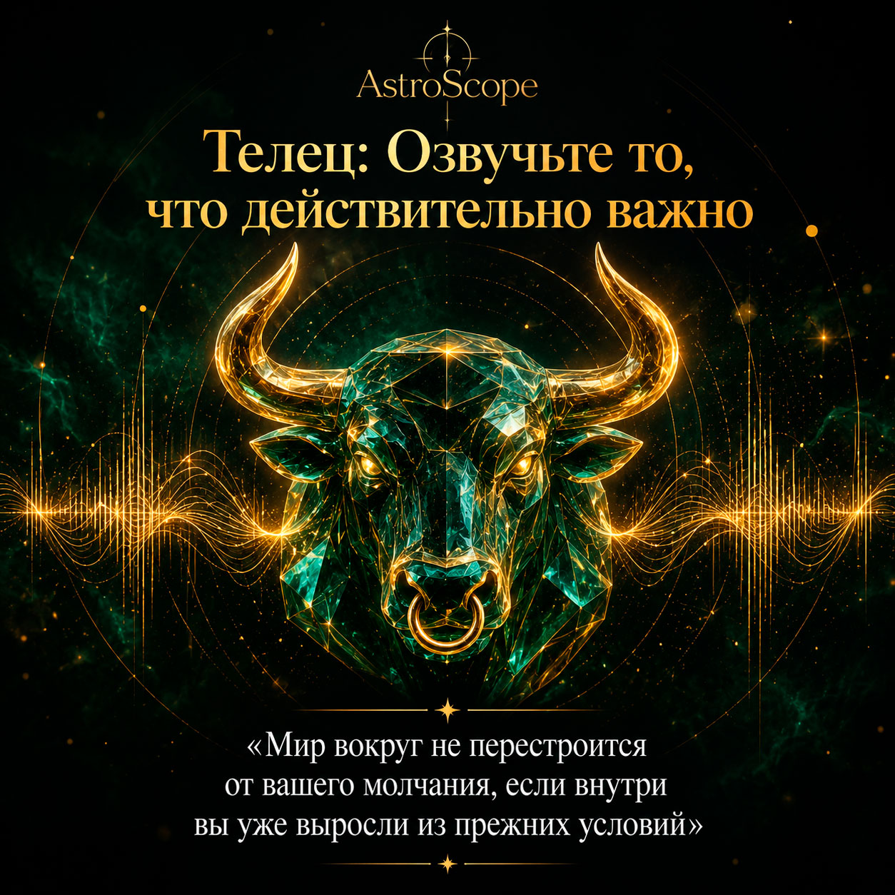 ♉ Телец, энергия 13 августа