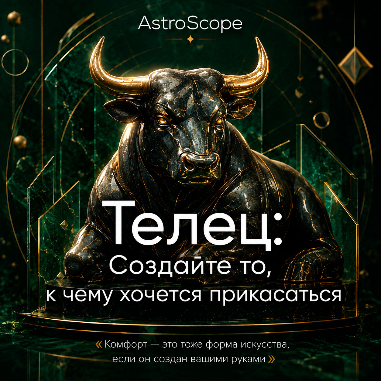 ♉ Телец, энергия 14 августа: Создайте то, к чему хочется прикасаться