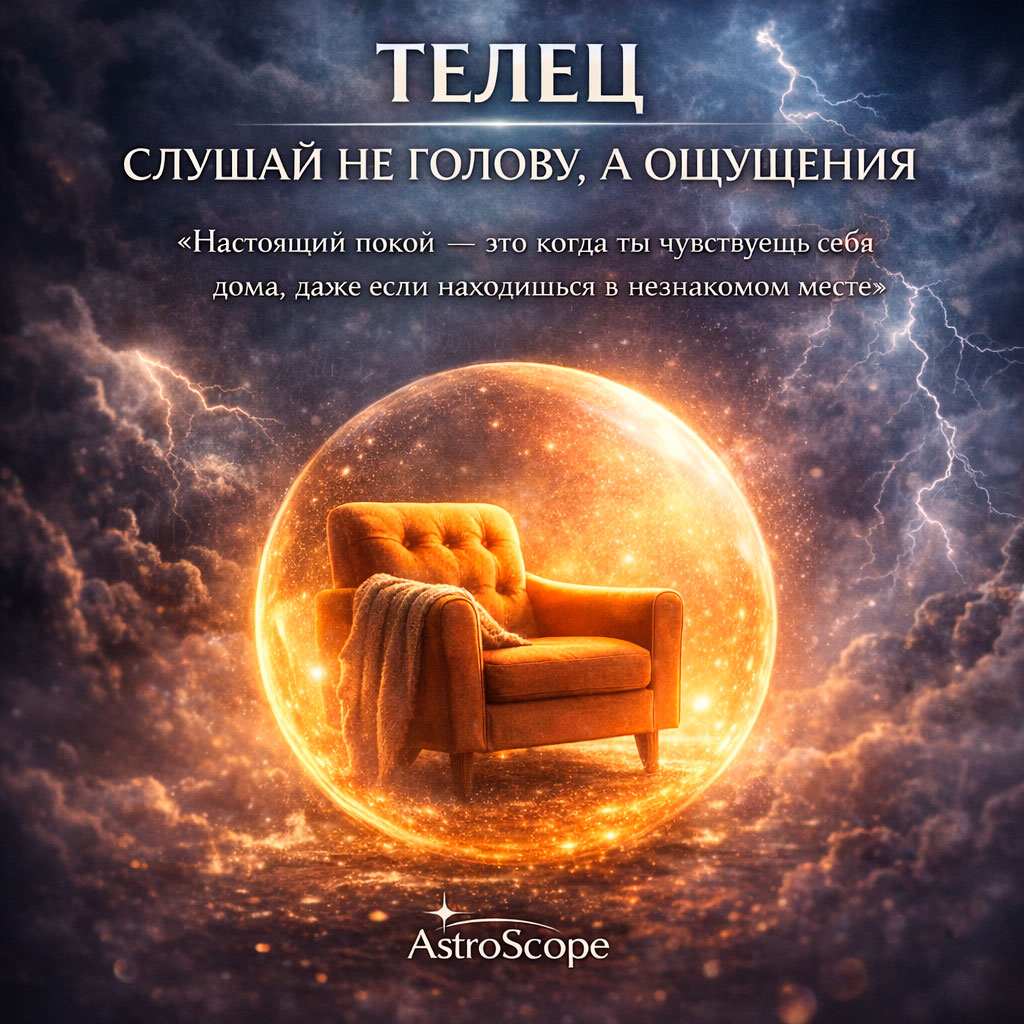 Телец 19 февраля: День, когда уют становится внутренним состоянием