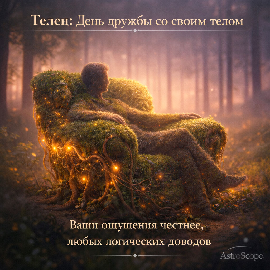 ♉ Телец 20 февраля: день дружбы со своим телом