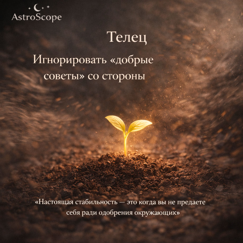 Телец 25 февраля: Как не дать окружающим разрушить ваш внутренний фундамент