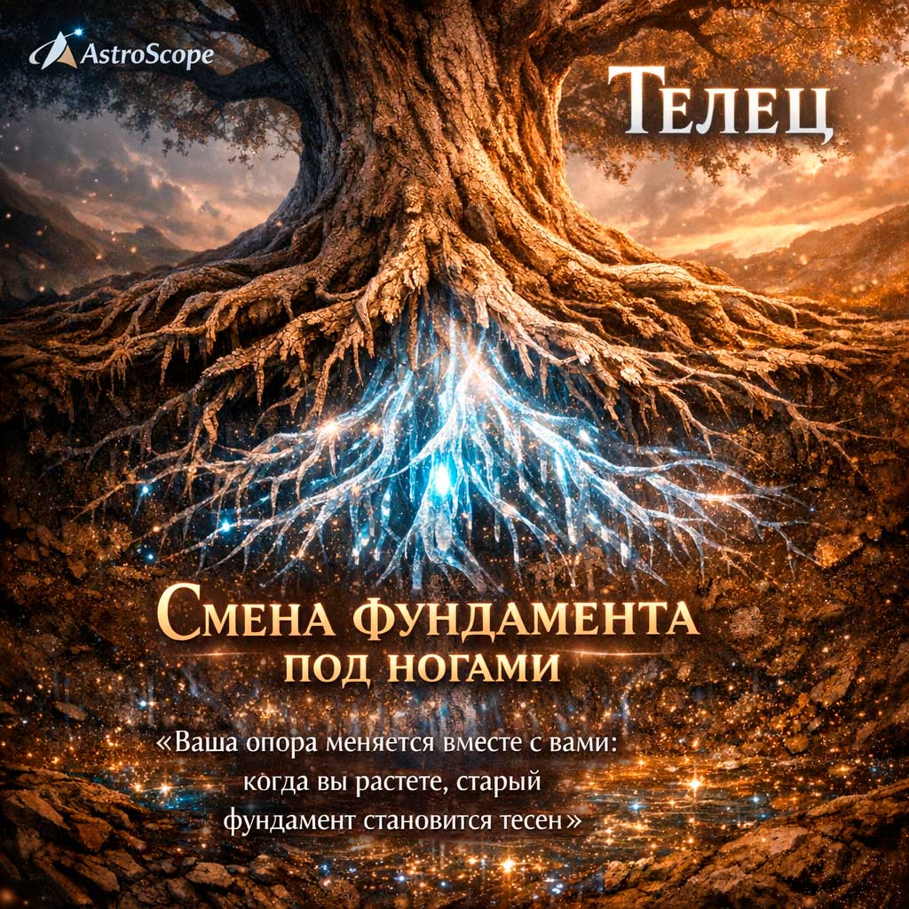 ♉ Телец · 27 февраля · Смена фундамента под ногами