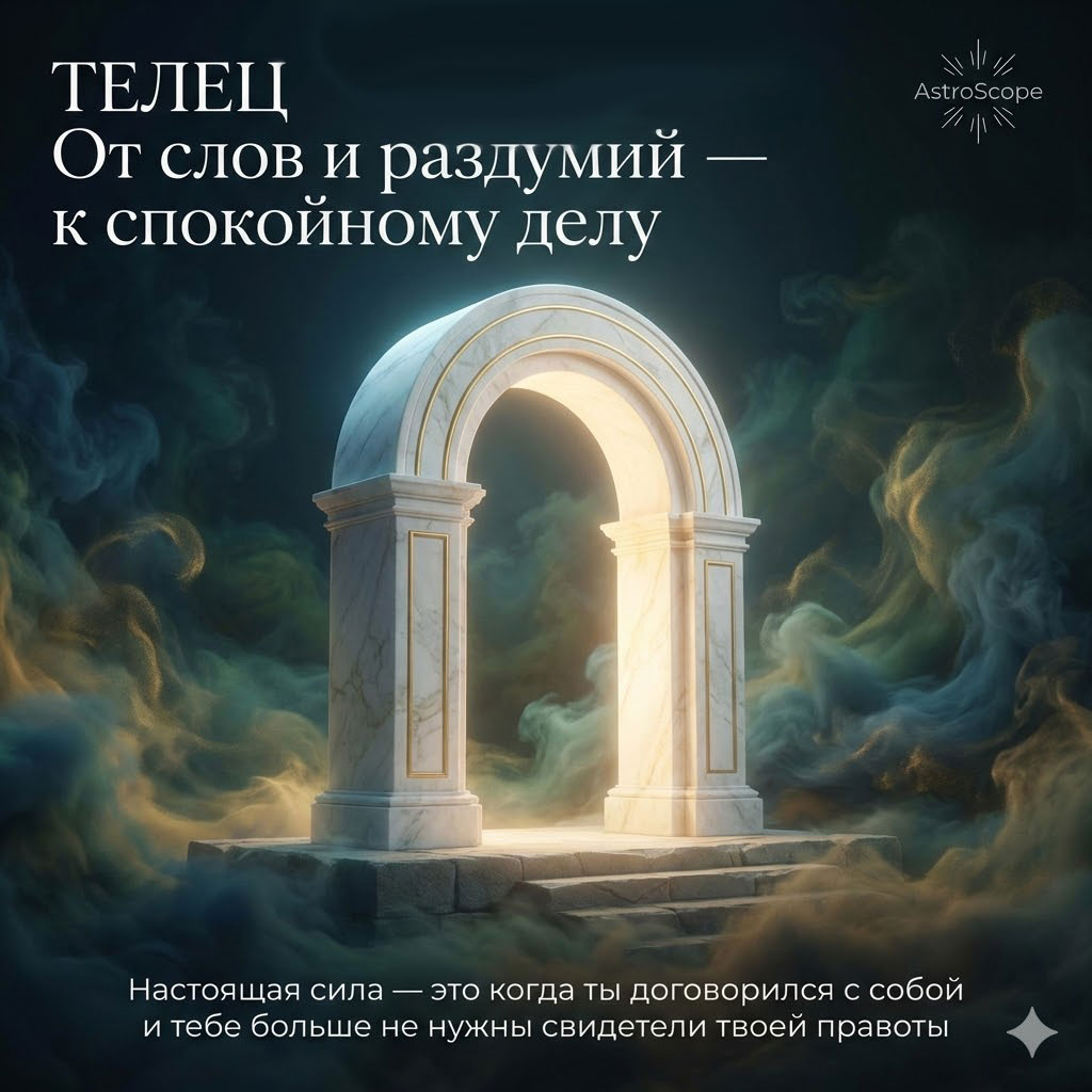 Телец 28 февраля: День, когда фундамент наконец-то «схватился»