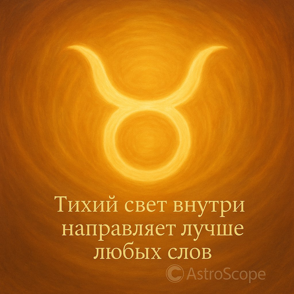 Телец · 5 декабря 2025 — День устойчивого света