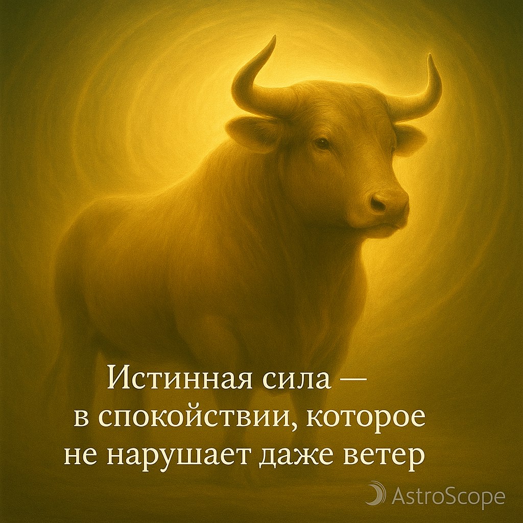 Телец — мягкое движение к внутреннему комфорту