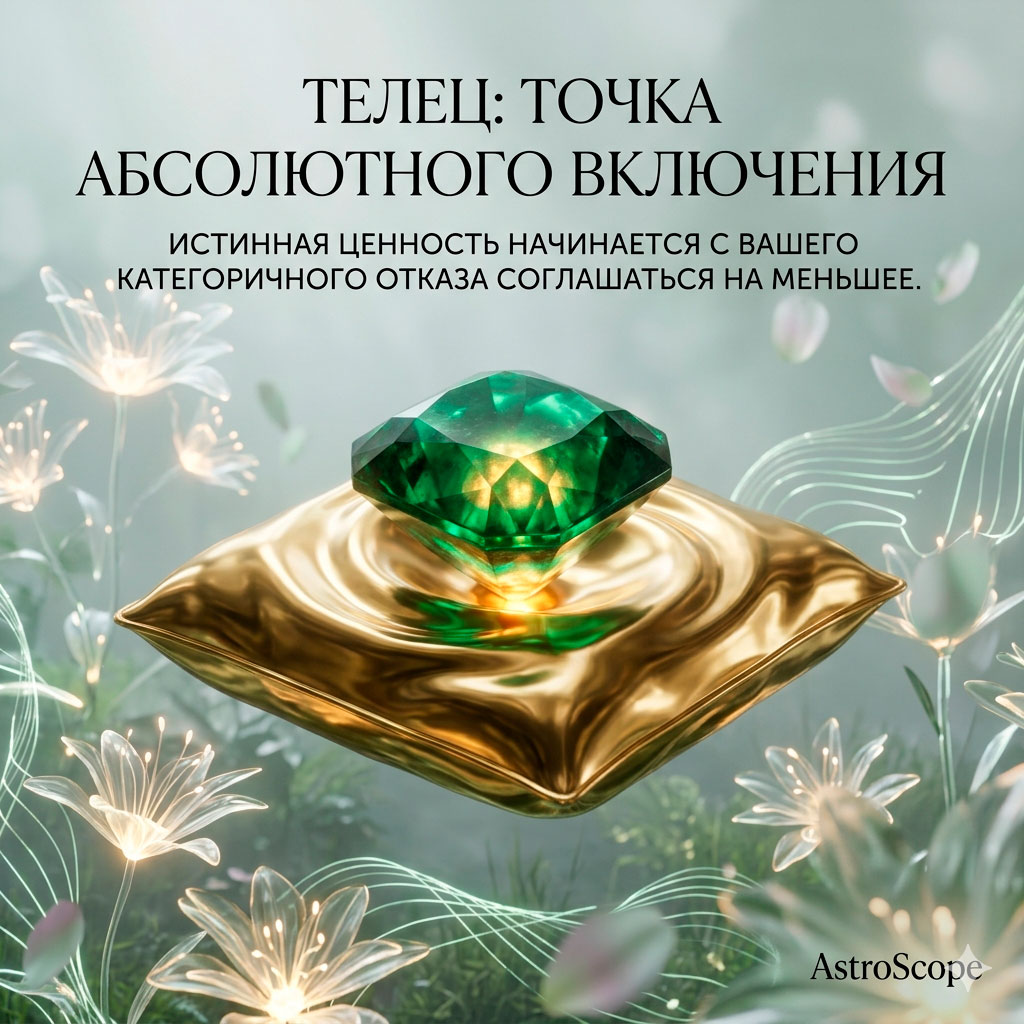 ♉ Телец, энергия 20 апреля: Точка абсолютного включения