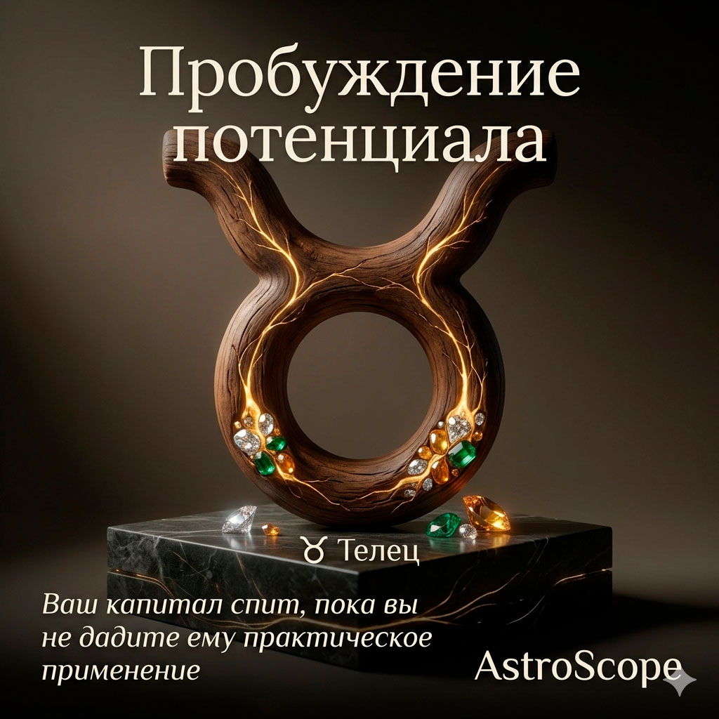 ♉ Телец, энергия 22 апреля: Пробуждение потенциала