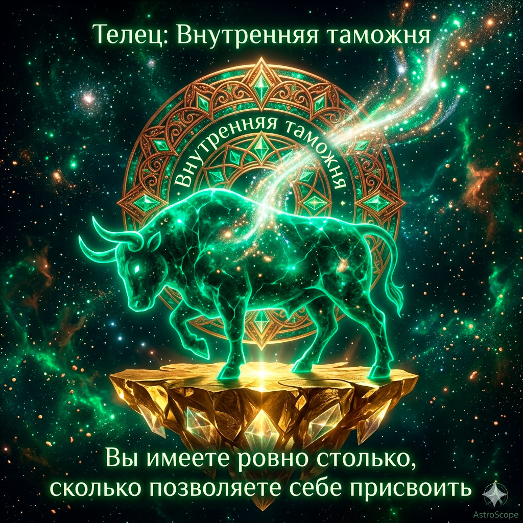 ♉ Телец, энергия 23 апреля: Внутренняя таможня