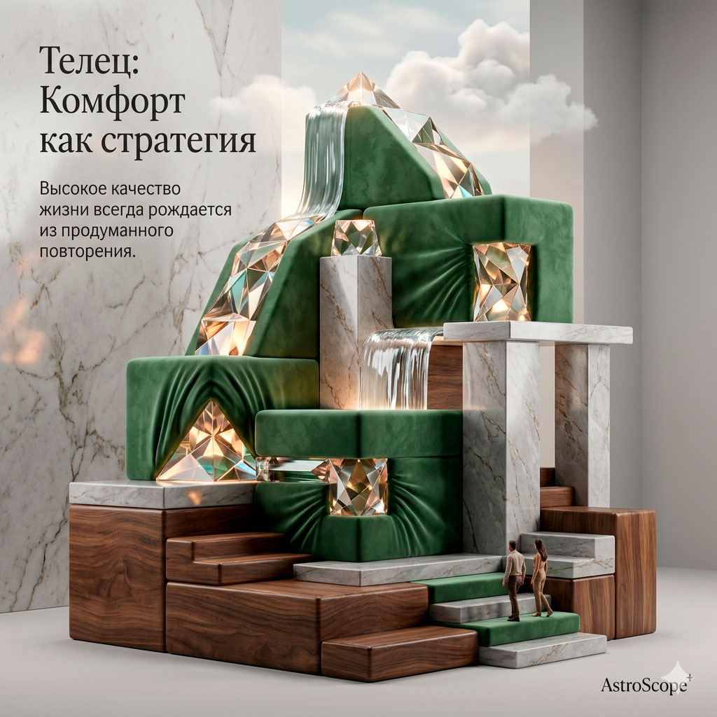 ♉ Телец, энергия 27 апреля: Комфорт как стратегия
