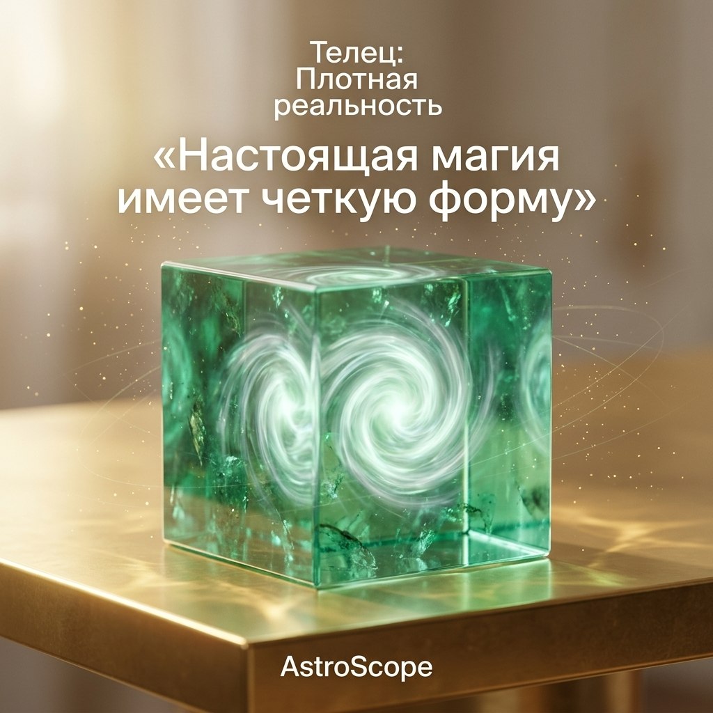 ♉ Телец, энергия 1 мая: Плотная реальность 