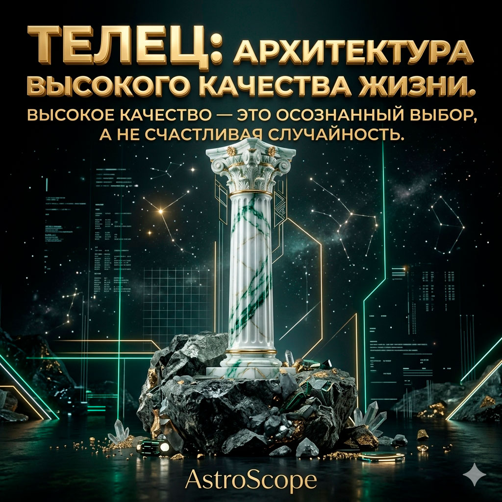 ♉ Телец, энергия 13 мая: Архитектура высокого качества жизни