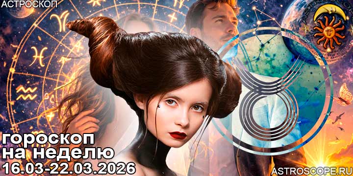 Телец и ваш гороскоп на неделю по аспектам периода с 16 марта по 22 марта 2026