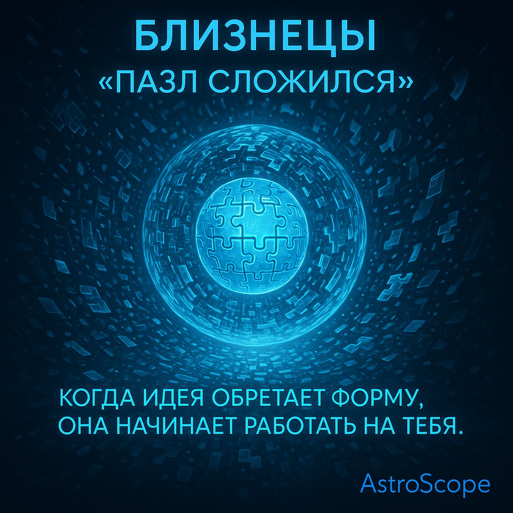 ♊ Близнецы: День «пазл сложился»