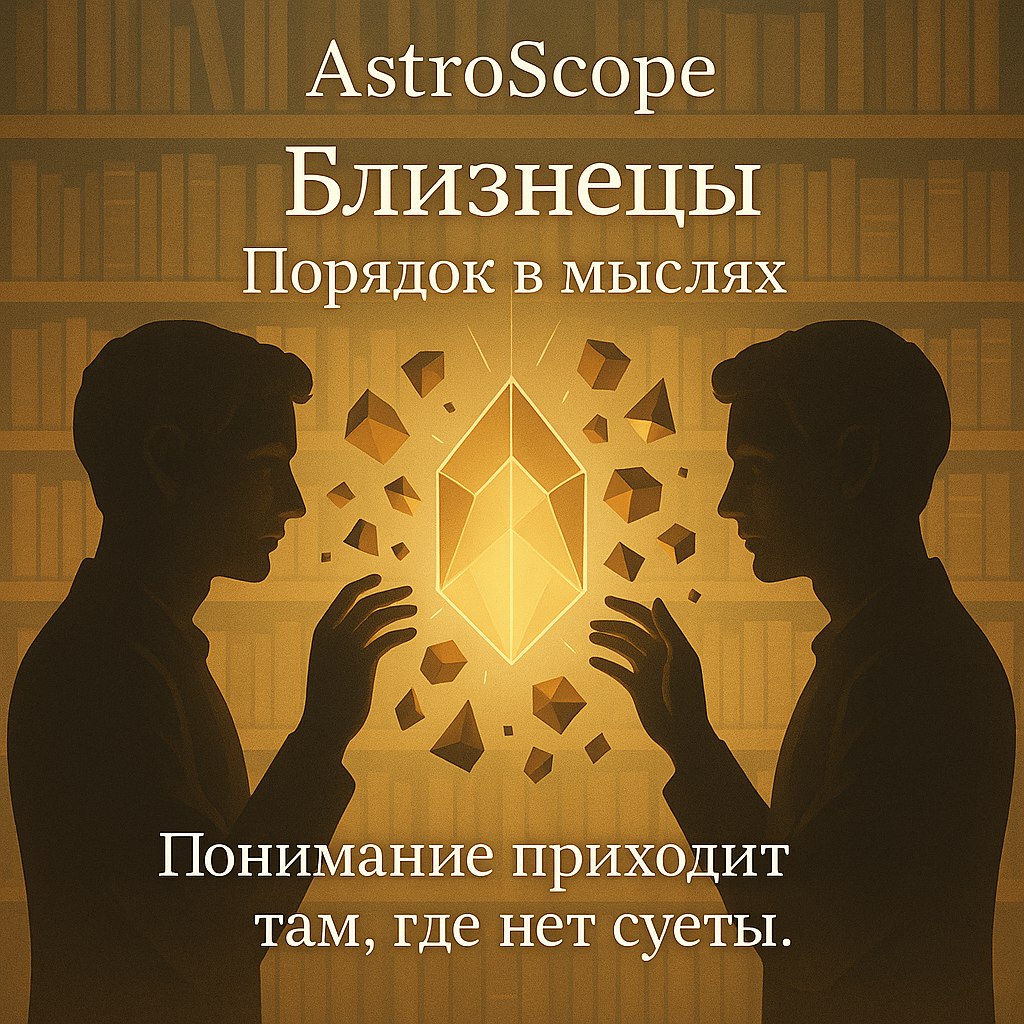 5 февраля ♊️ Близнецы: день порядка в мыслях