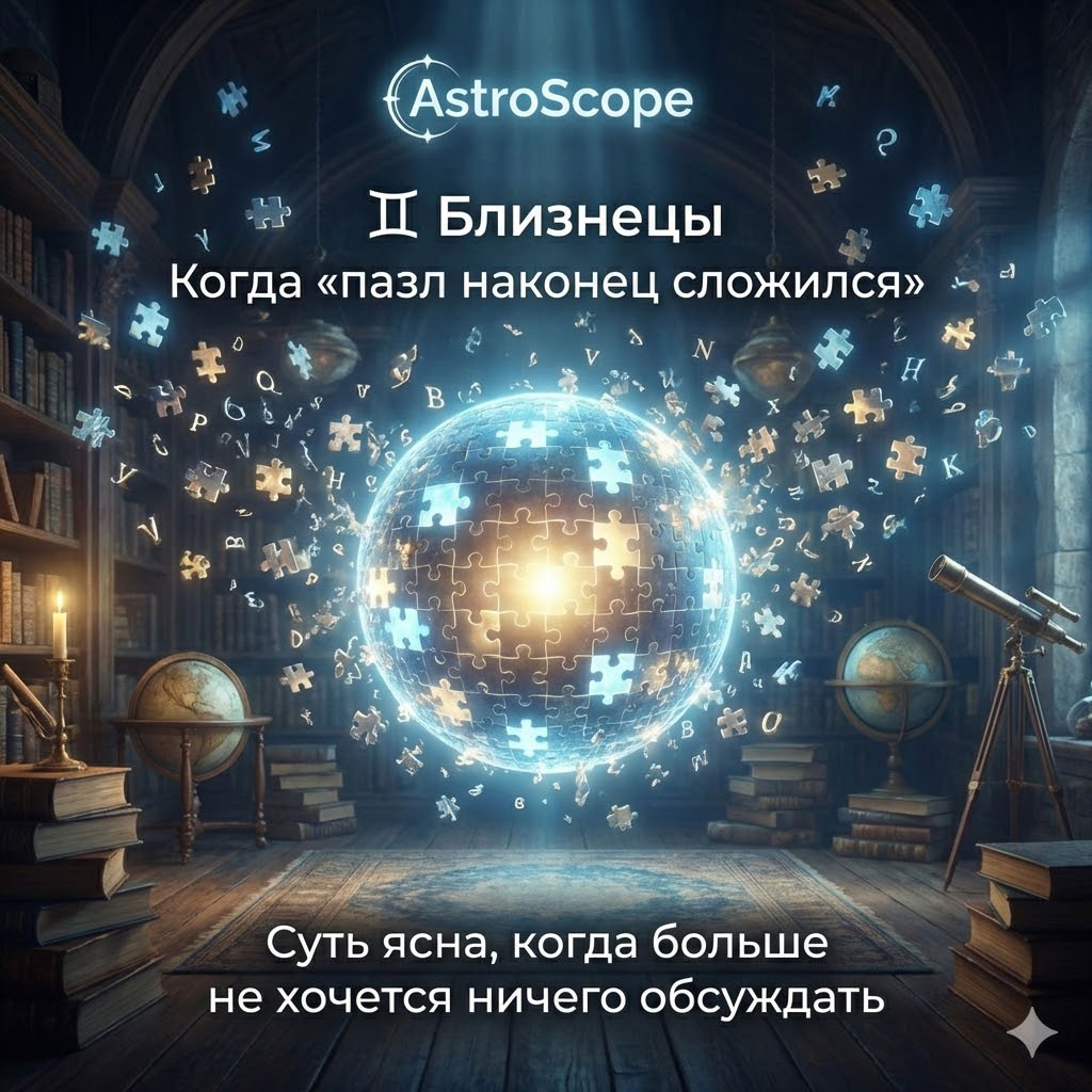 Близнецы 17 февраля: День, когда «пазл наконец сложился»