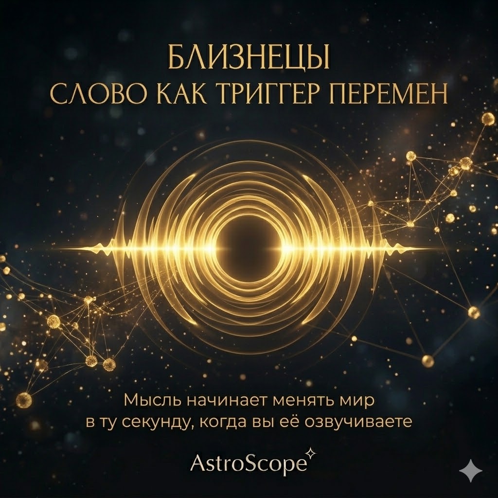 Гороскоп для Близнецов на 22 марта: Слово как триггер перемен