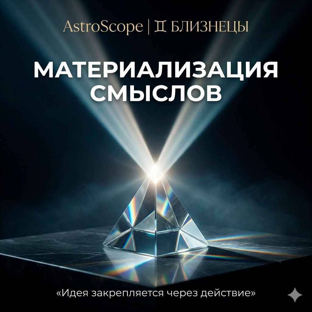 ♊ Близнецы 2 апреля: Материализация смыслов