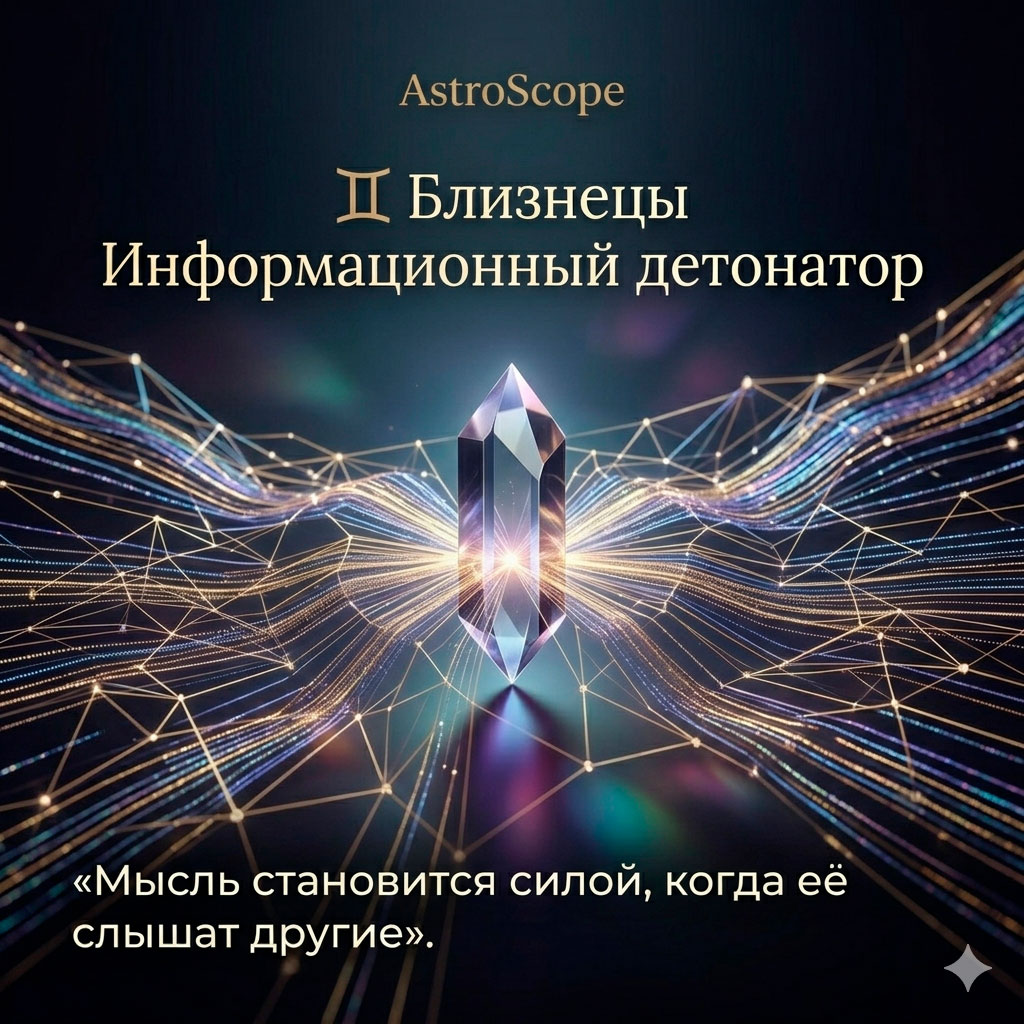 ♊ Близнецы 3 апреля: Информационный детонатор
