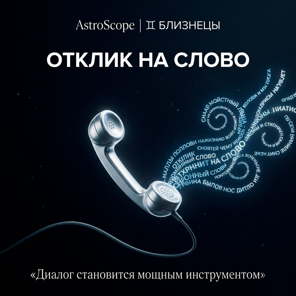 ♊ Близнецы 4 апреля: Отклик на брошенное слово