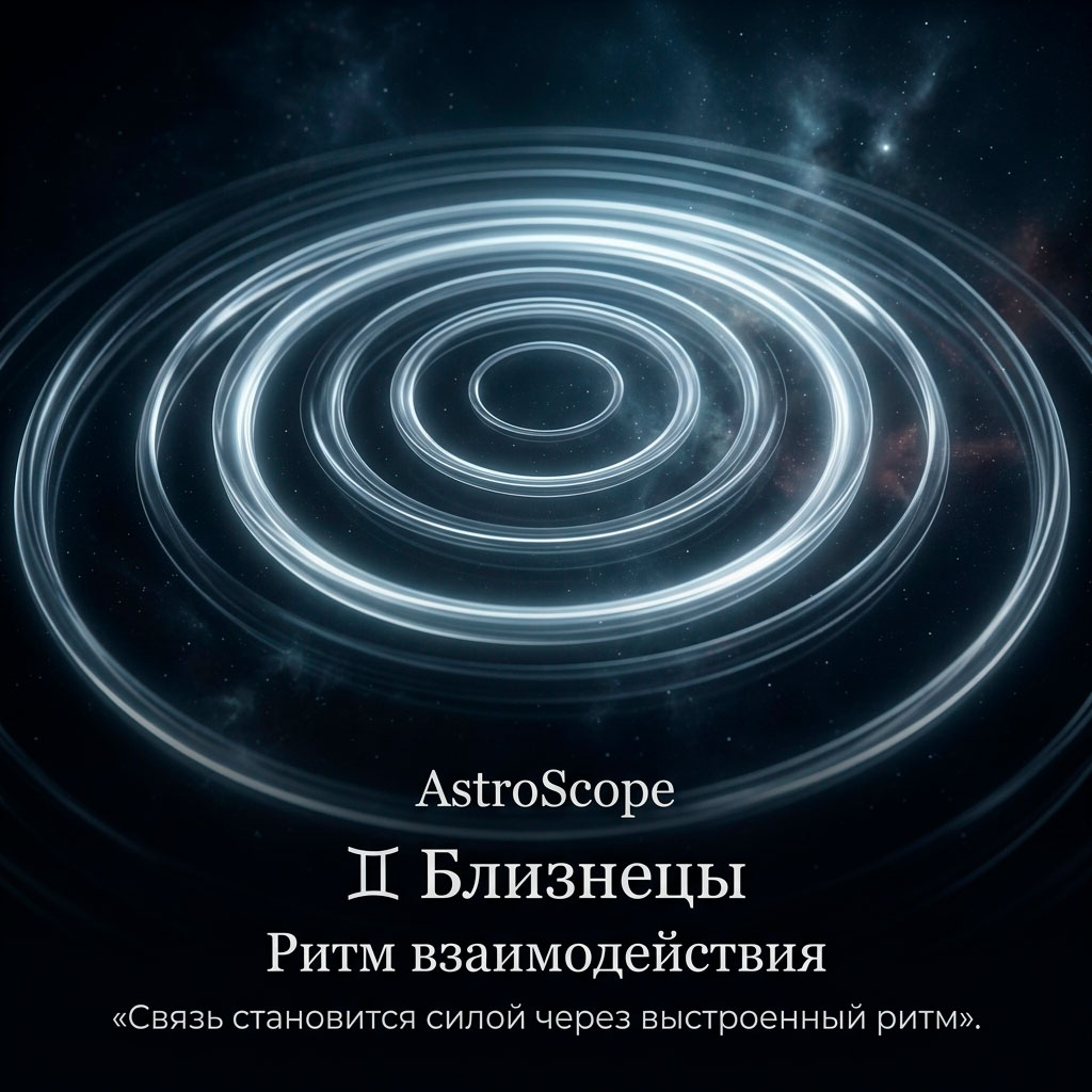 ♊ Близнецы 9 апреля: Ритм взаимодействия