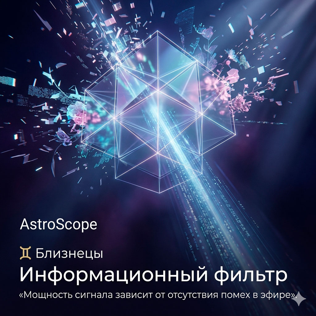 ♊ Близнецы 11 апреля: Информационный фильтр
