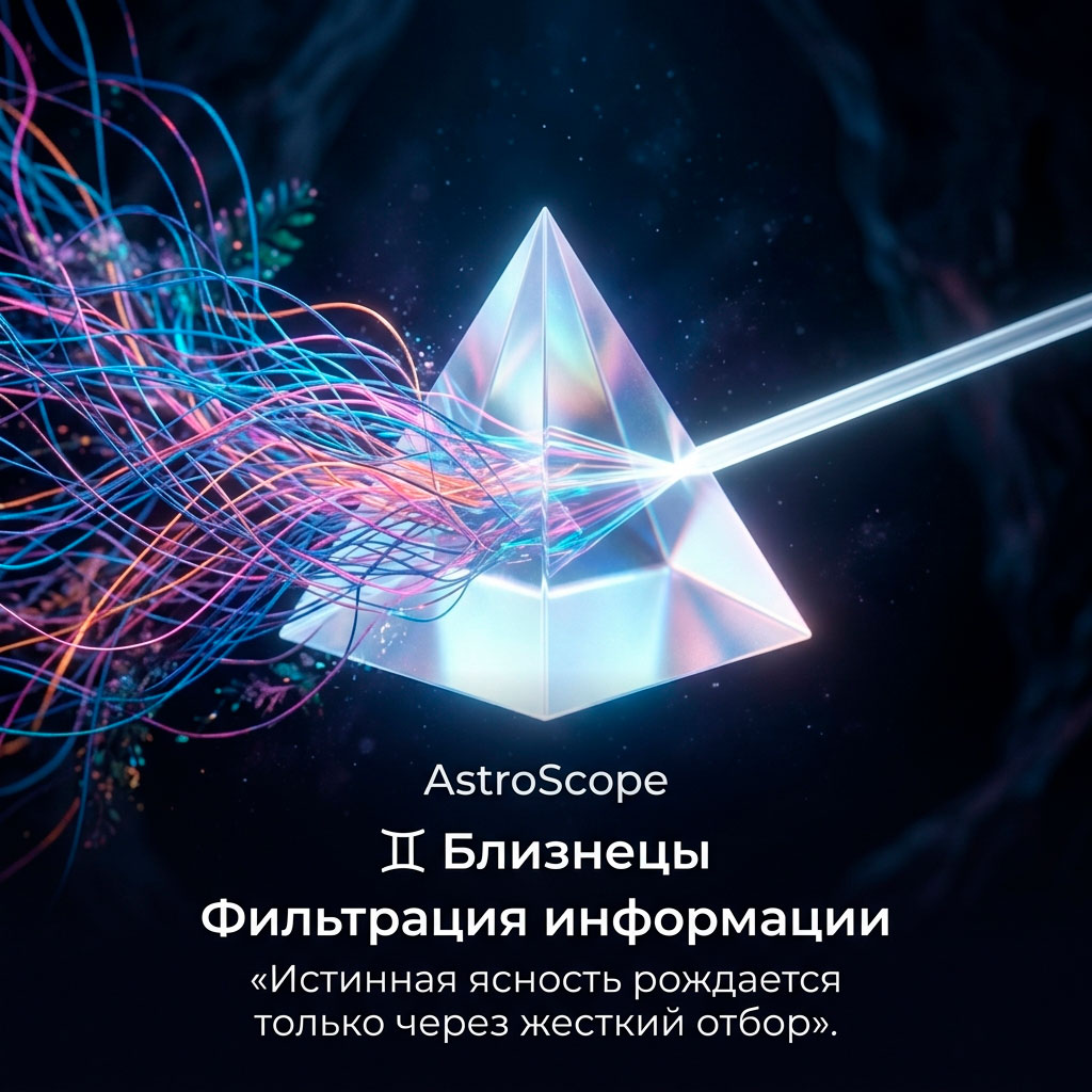 ♊ Близнецы 12 апреля: Фильтрация информации