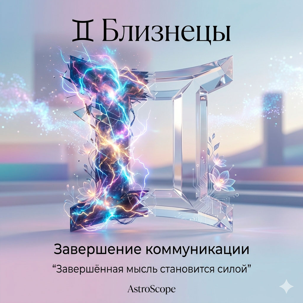 ♊ Близнецы, энергия 18 апреля: Завершение коммуникации