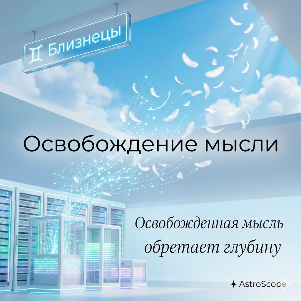 ♊ Близнецы, энергия 19 апреля: Освобождение мысли