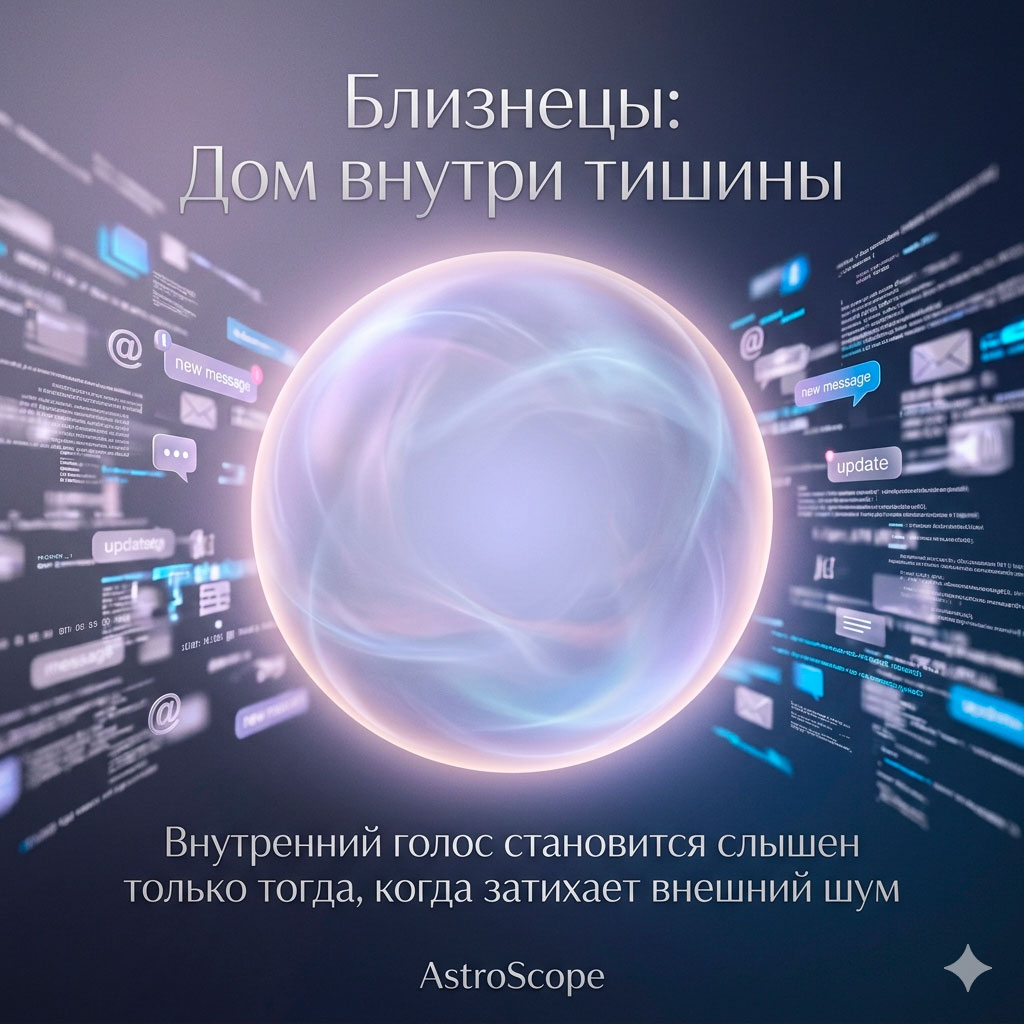 ♊ Близнецы, энергия 21 июня: Дом внутри тишины
