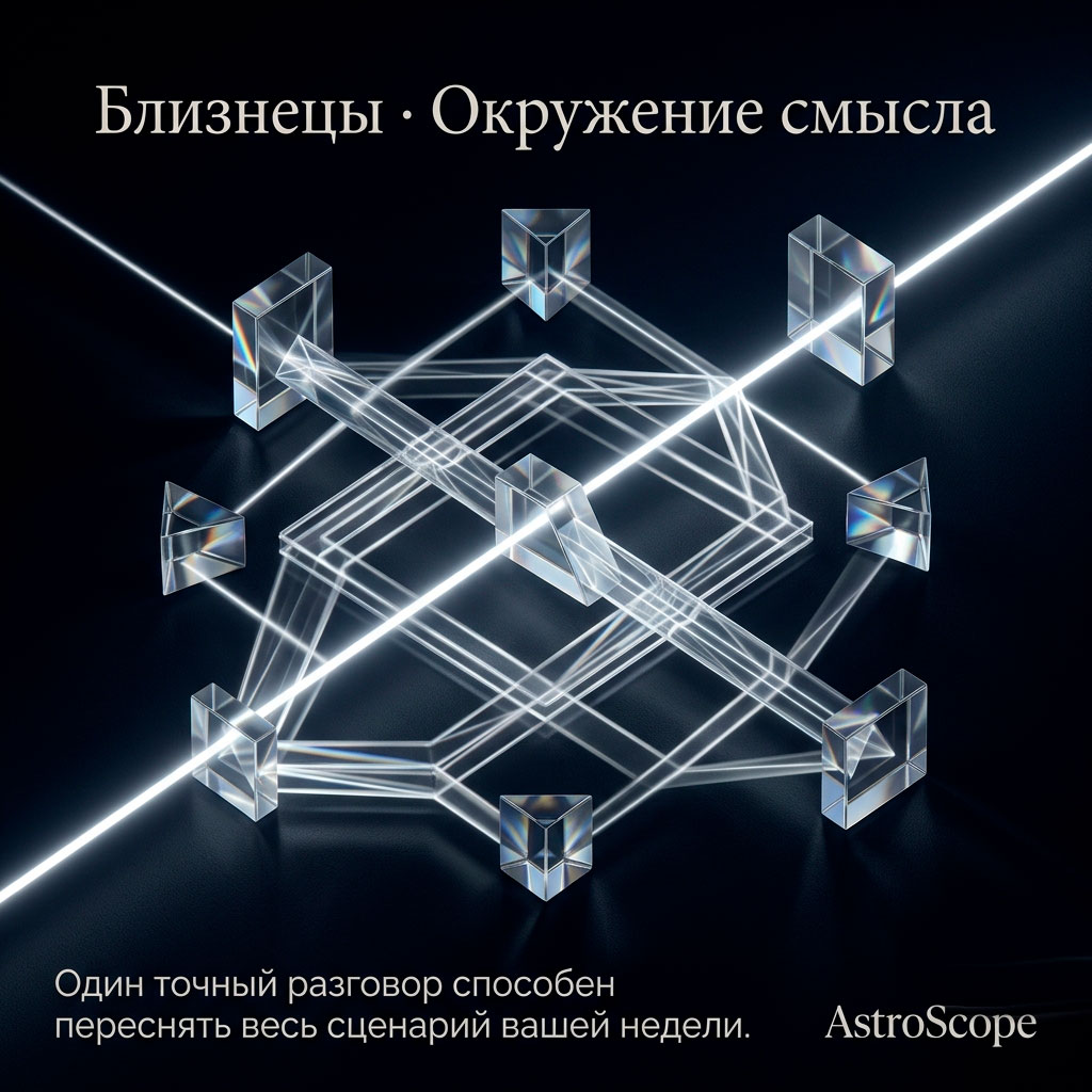 ♊ Близнецы, энергия 29 июня: Окружение смысла