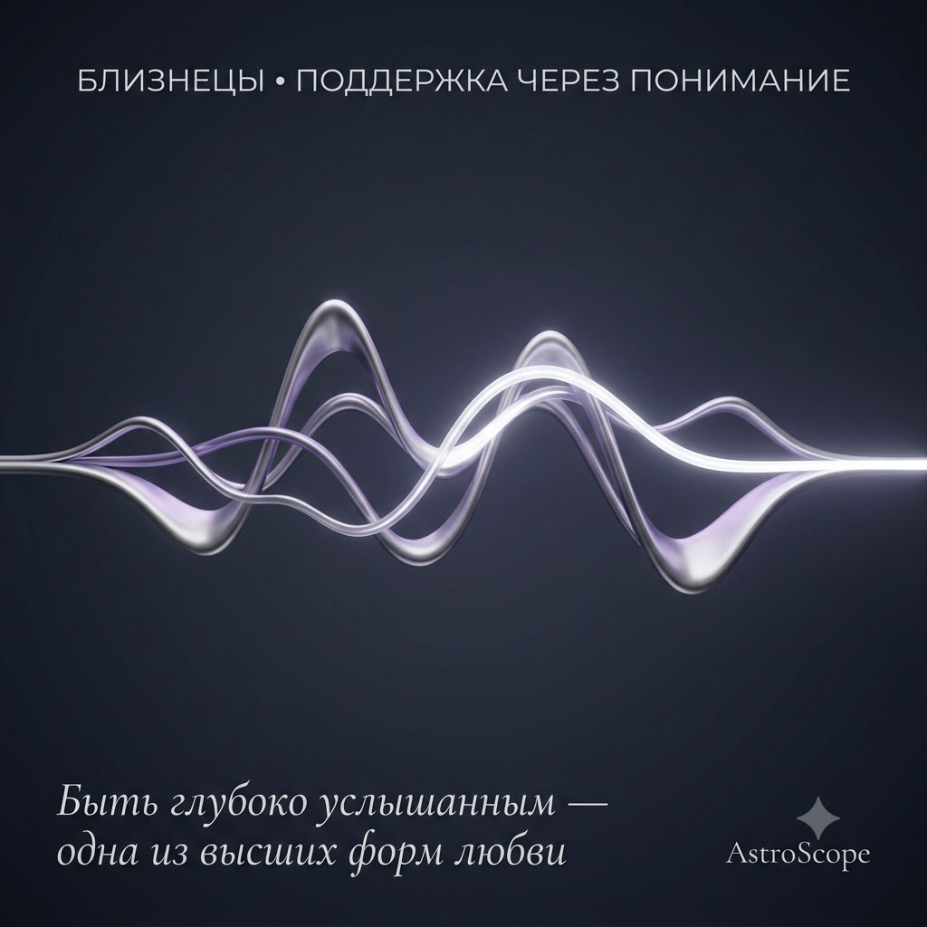 ♊ Близнецы, энергия 30 июня: Поддержка через понимание