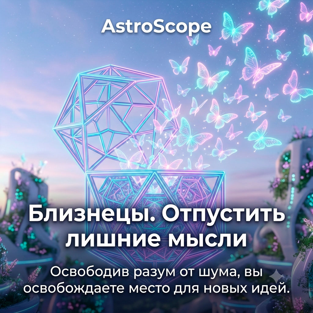 ♊ Близнецы, энергия 9 июля: Отпустить лишние мысли