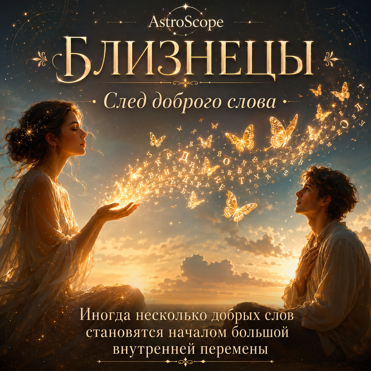 ♊ Близнецы, энергия 12 июля: След доброго слова