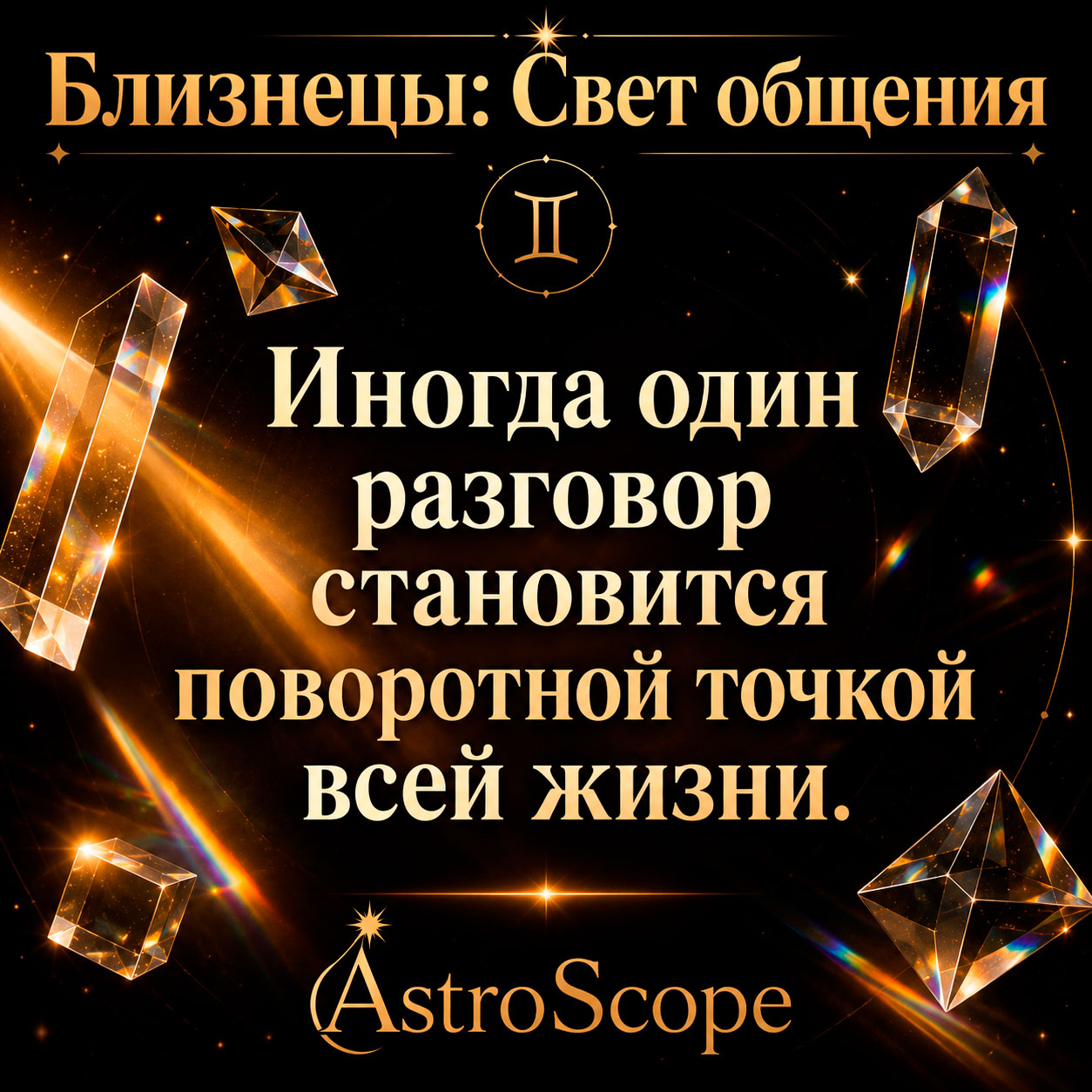 ♊ Близнецы, энергия 18 июля: Свет общения