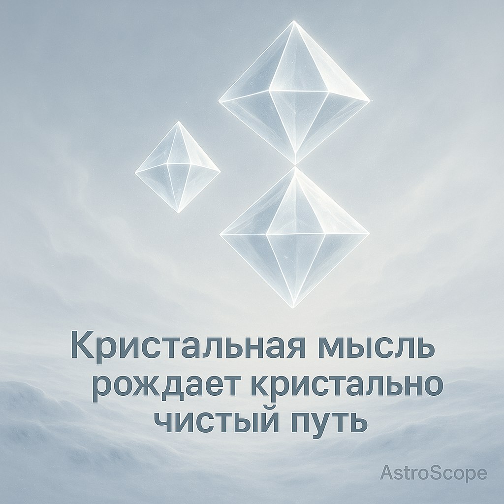 ♊ БЛИЗНЕЦЫ — День умственной кристаллизации