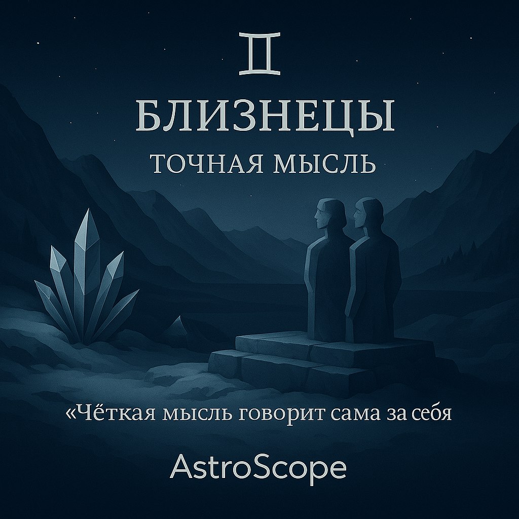 ♊ Близнецы – Ясные мысли