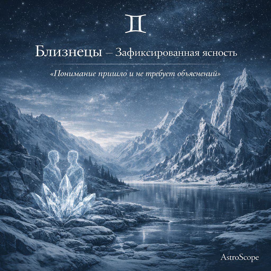 ♊ Близнецы: Пазл сложился