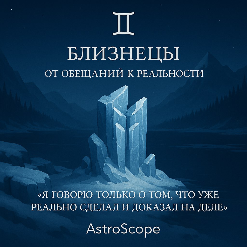 ♊ Близнецы — Совпадение слов и дел