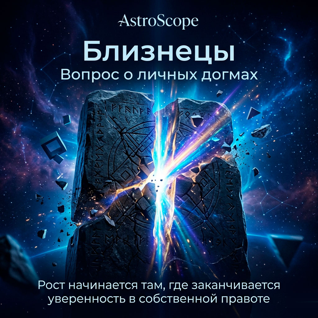 ♊ Близнецы, энергия 11 июня: Вопрос о личных догмах