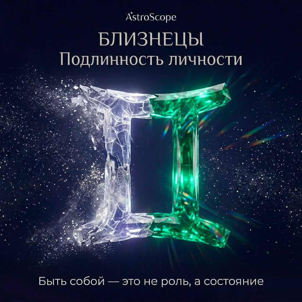 ♊ Близнецы, энергия 13 июня: Подлинность личности